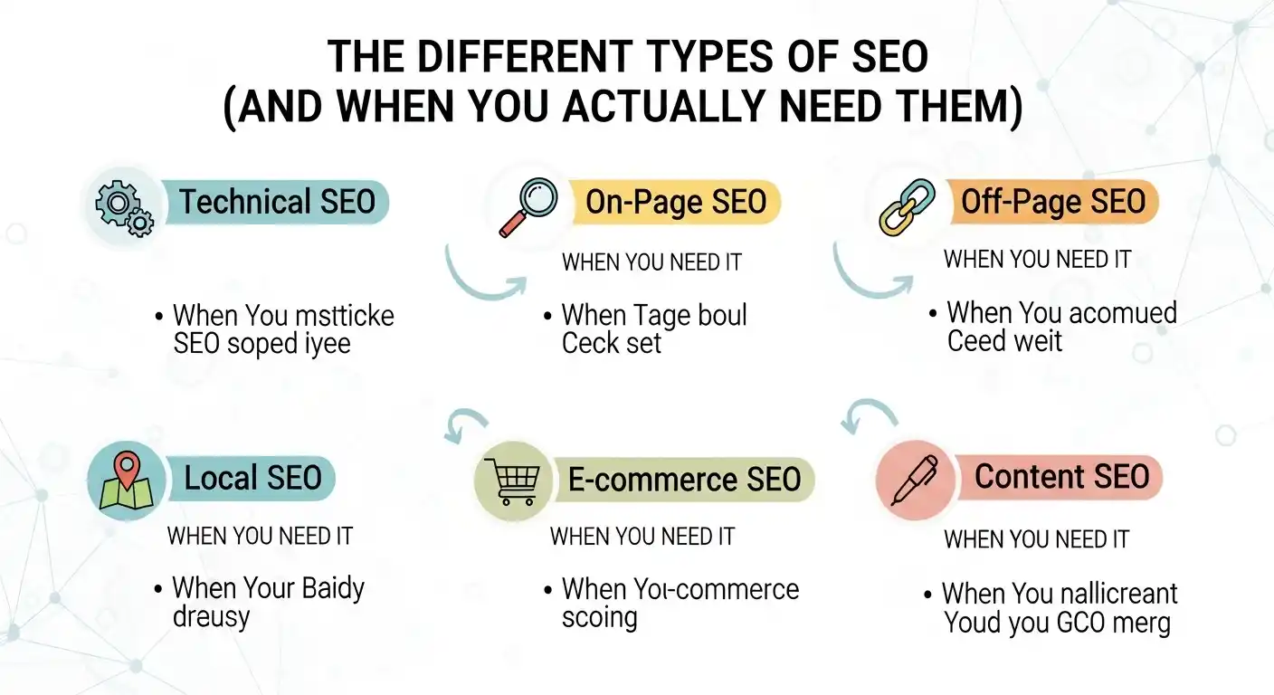 The Different Types of SEO (And When You Actually Need Them)